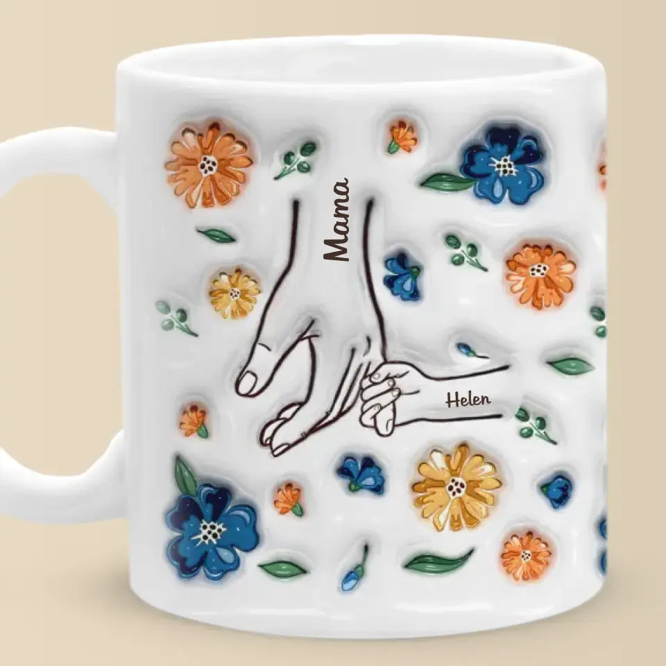 3D yksilöllinen perhe muki
